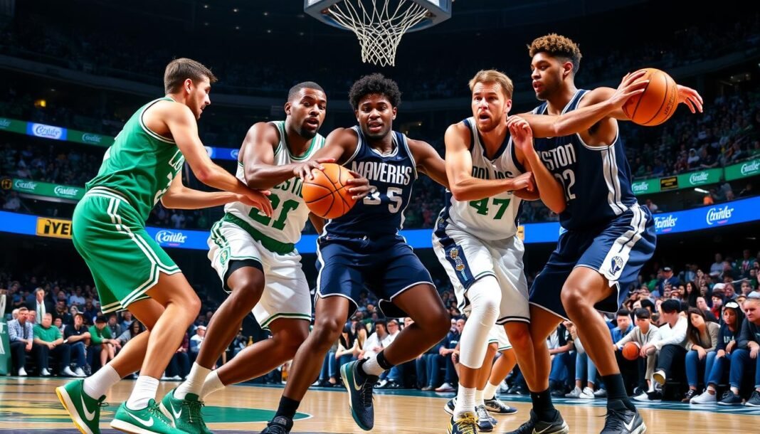 boston celtics vs dallas mavericks match player stats