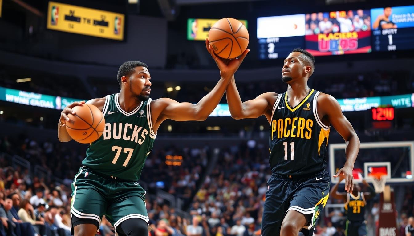 milwaukee bucks vs pacers match player stats