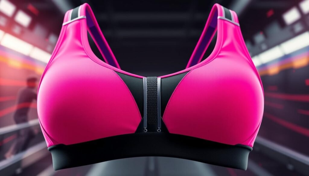 front clasp athletic bra