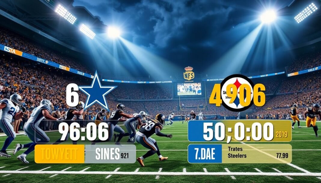 dallas cowboys vs steelers match player stats