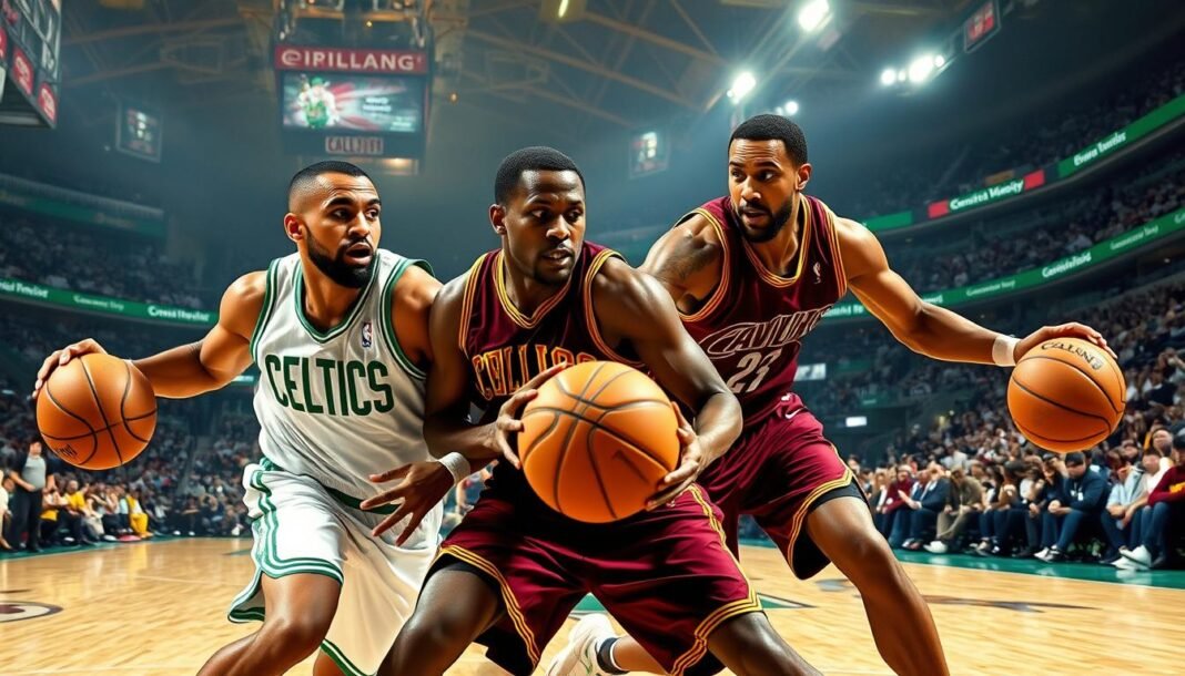 boston celtics vs cleveland cavaliers match player stats