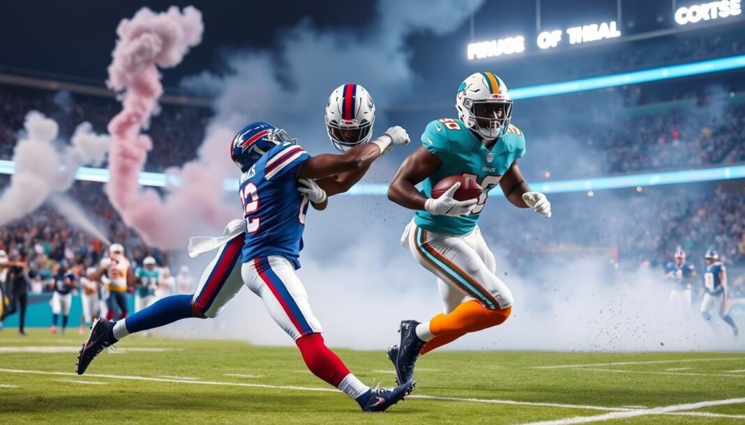 buffalo bills vs miami dolphins match player stats