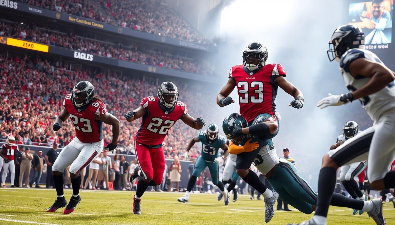 atlanta falcons vs philadelphia eagles match player stats