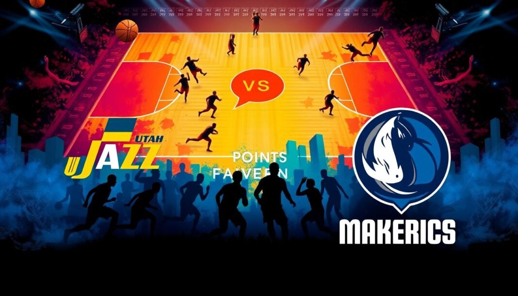 utah jazz vs dallas mavericks match player stats