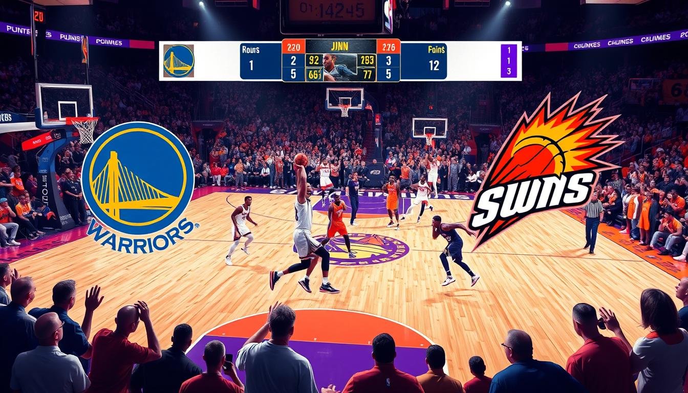 golden state warriors vs phoenix suns match player stats