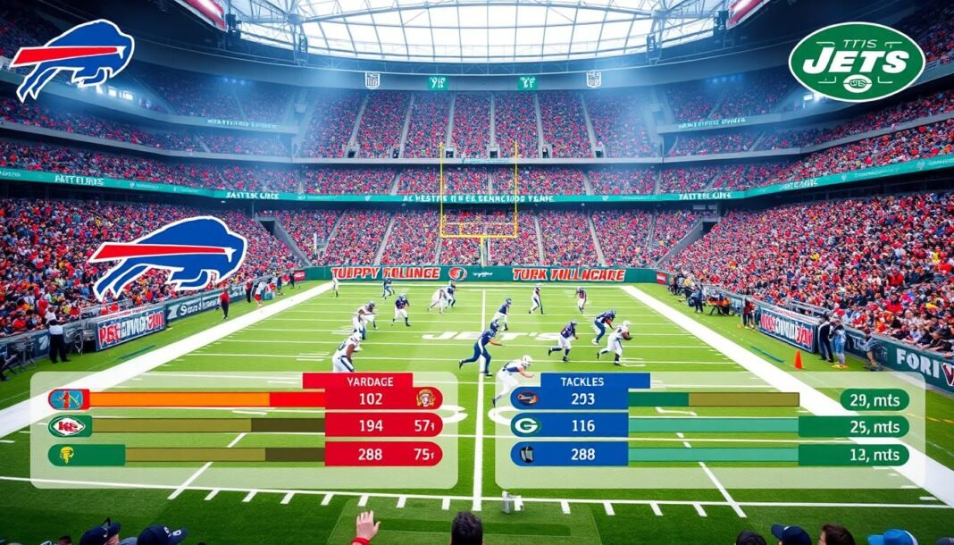 buffalo bills vs new york jets match player stats