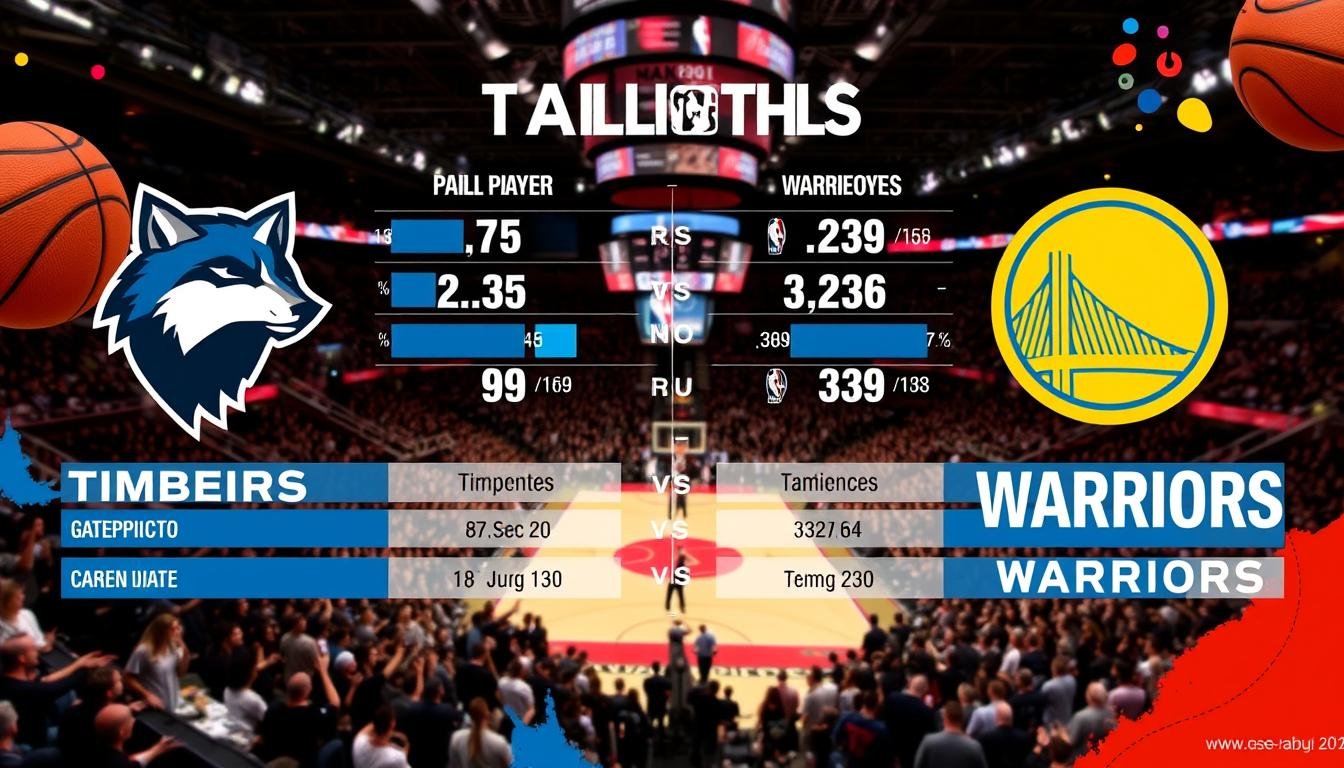 timberwolves vs golden state warriors match player stats